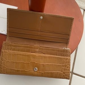 Longchamp Russeau Leather Wallet
